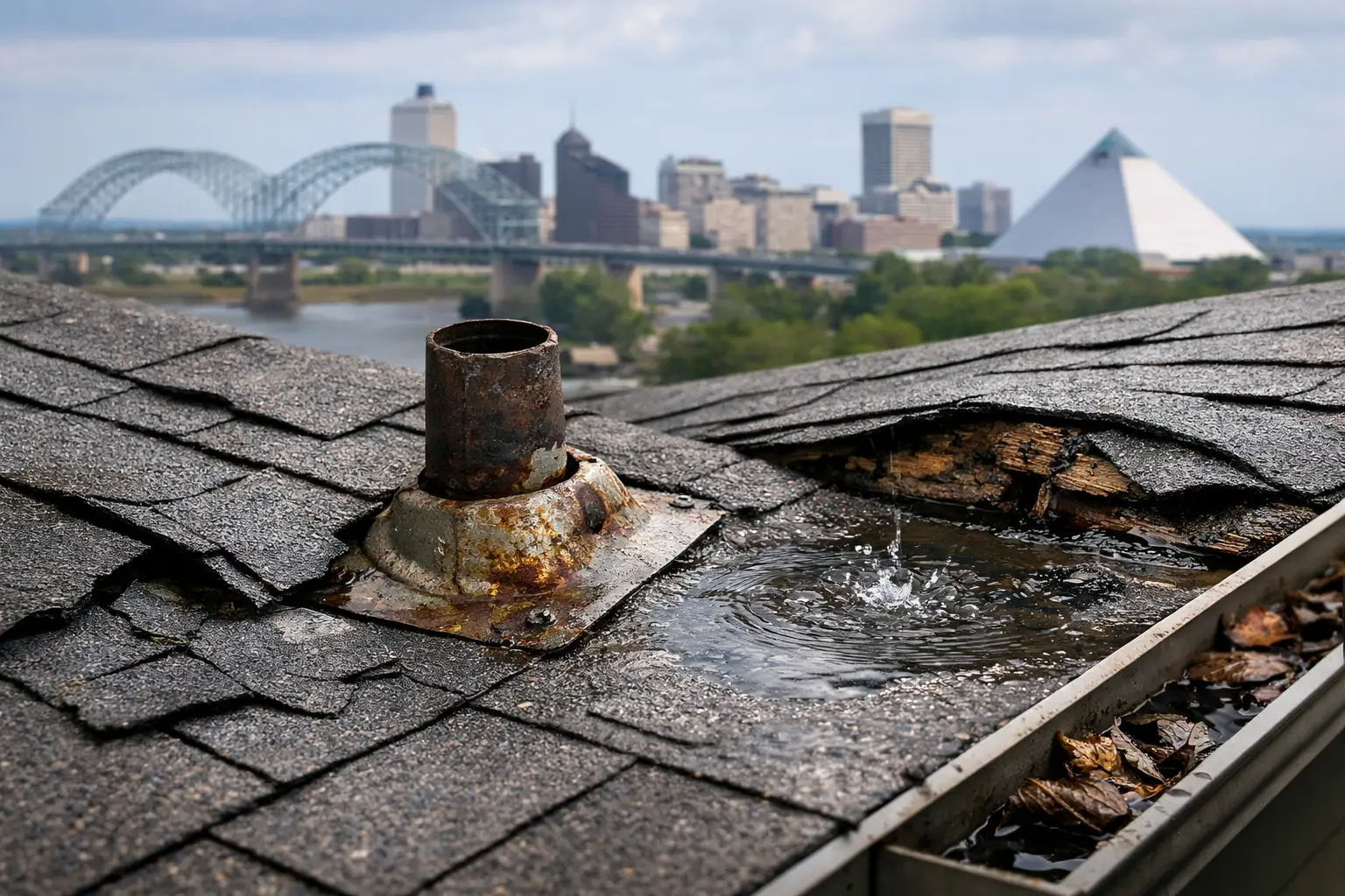 5 Common Causes of Roof Leaks in Memphis TN