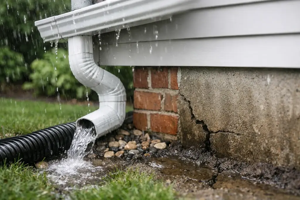 How Gutters Protect Foundation Damage