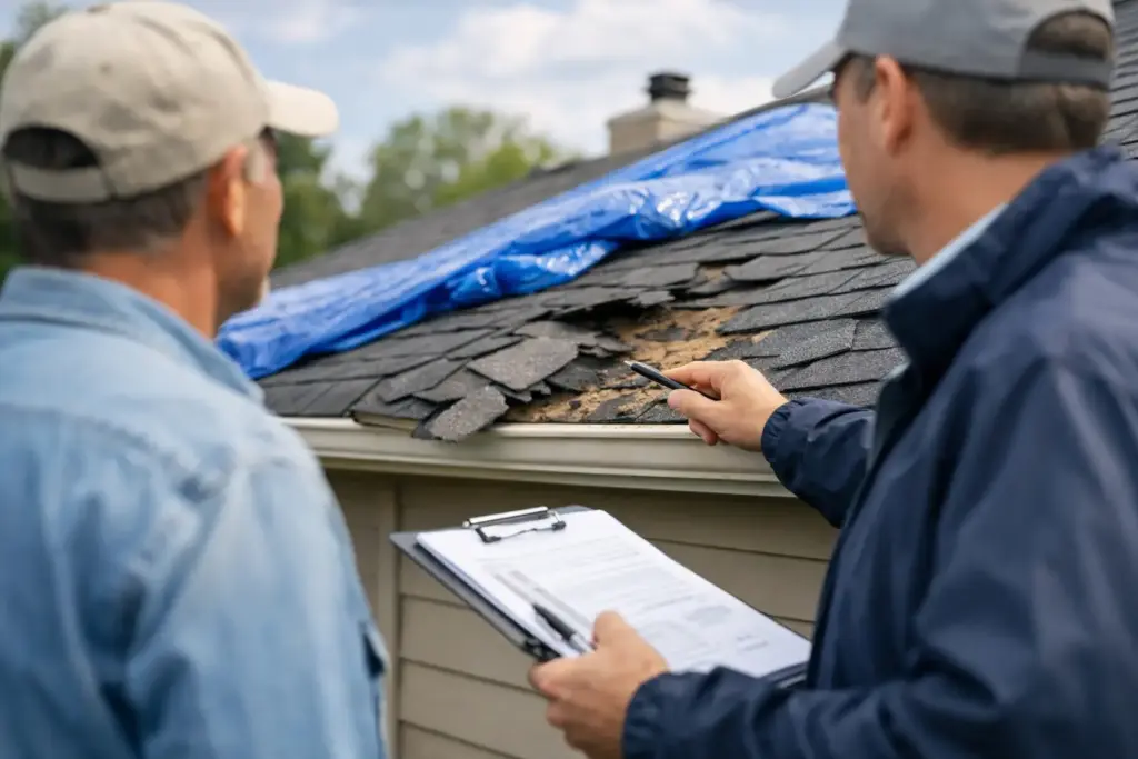 Insurance Claim Help for Roof Damage