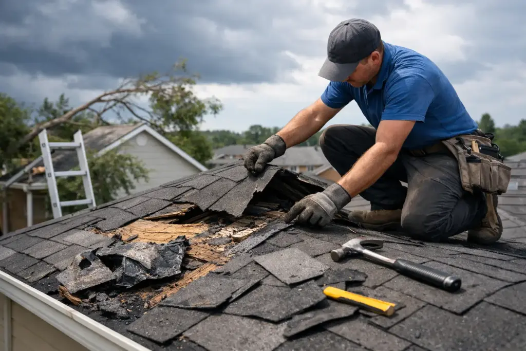 Roof Repair After Storm Damage: What to Do