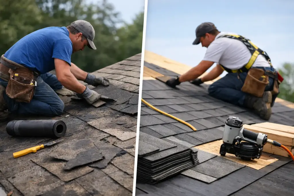 Roof Repair vs Replacement: What Makes Sense?