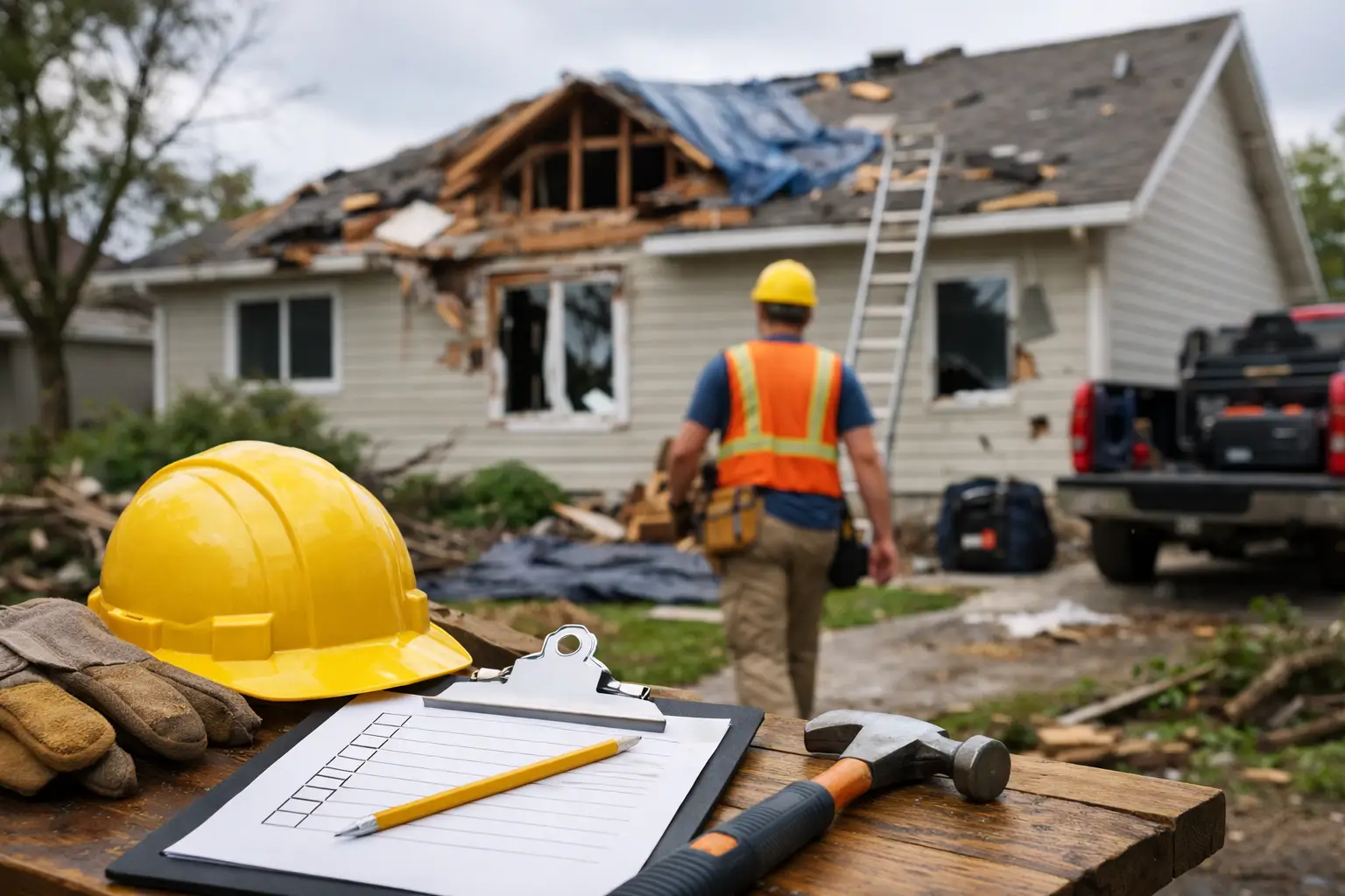 Storm Damage Home Restoration Checklist