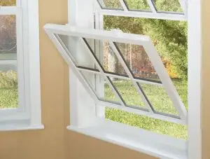 VINYL REPLACEMENT WINDOW REMOVING BOTTOM SASH