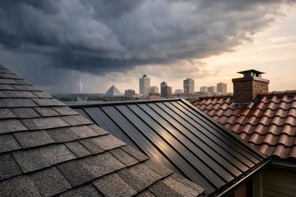 Best Roofing Materials for Storms in Memphis