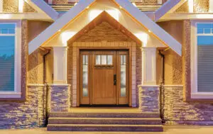 Completed entry door installation in Memphis TN