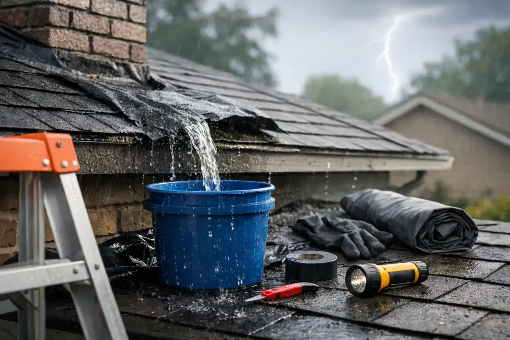 Emergency Roof Leak Repair Steps for Homeowners