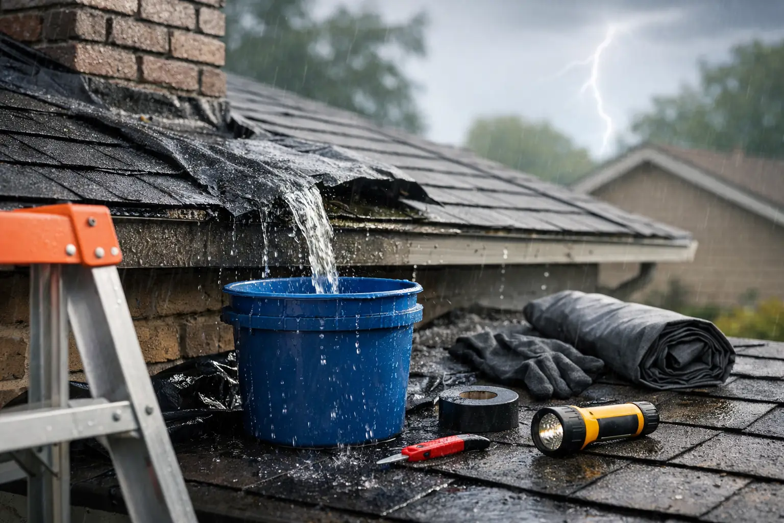 Emergency Roof Leak Repair Steps for Homeowners