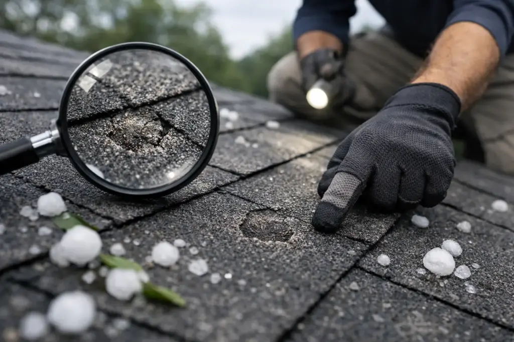 How to Spot Roof Hail Damage Before Leaks Start