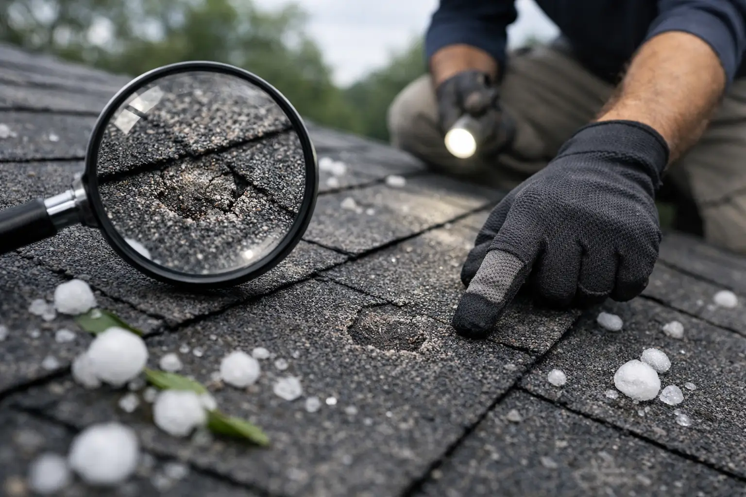 How to Spot Roof Hail Damage Before Leaks Start