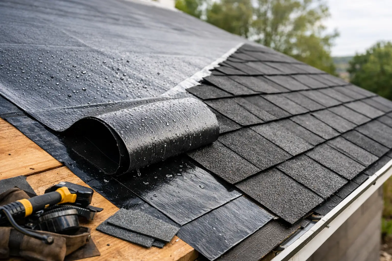 What Is Ice and Water Barrier on a Roof?