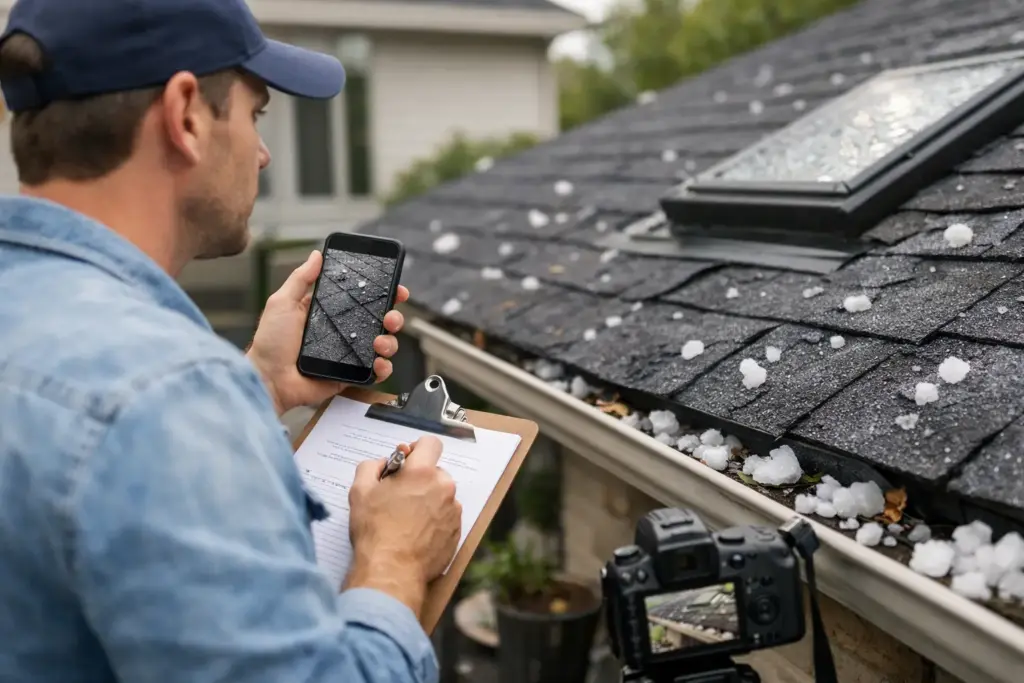 Guide to Hail Damage Documentation for Homeowners