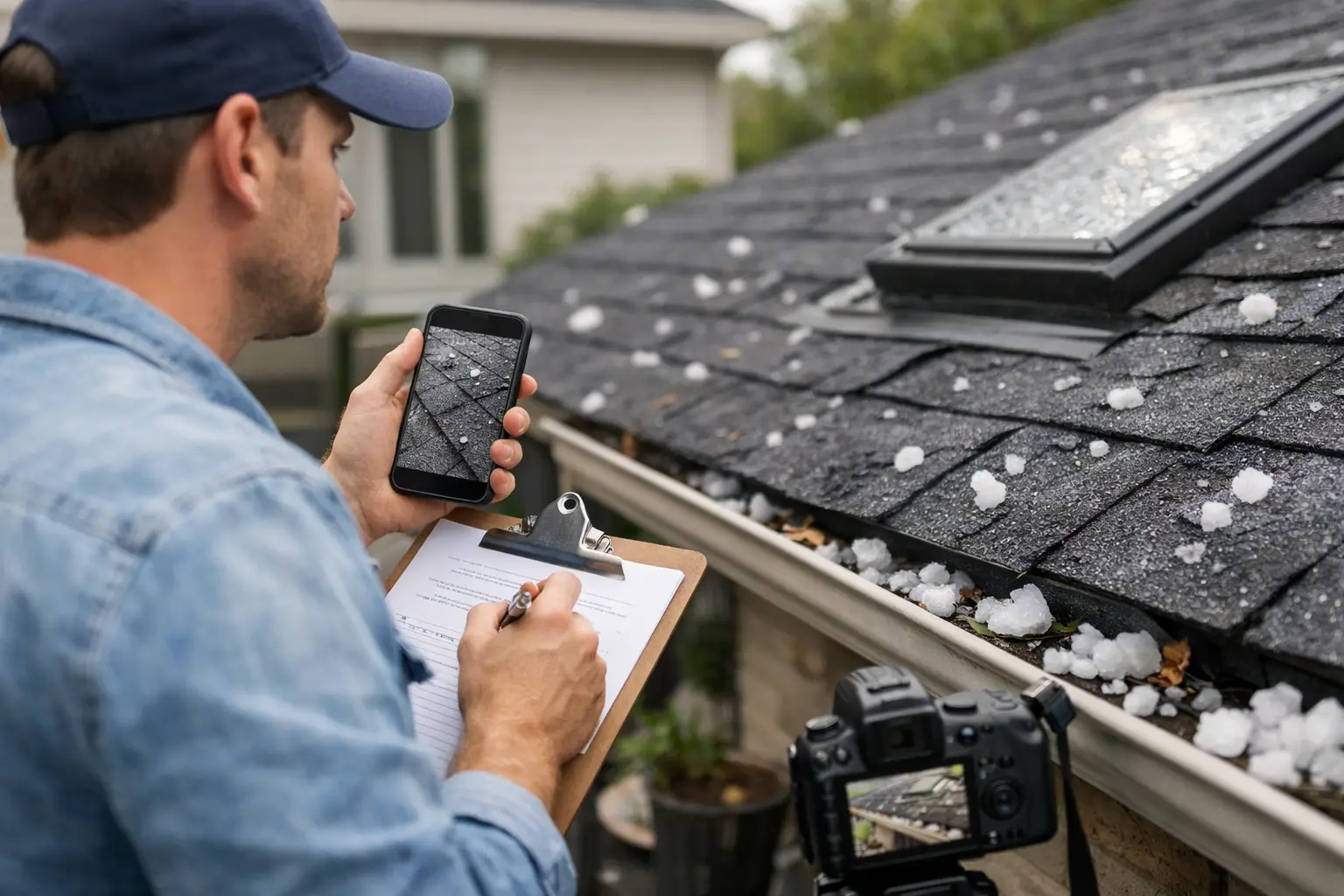 Guide to Hail Damage Documentation for Homeowners