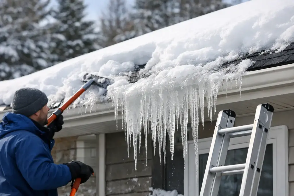 How to Prevent Ice Dam Roof Problems at Home