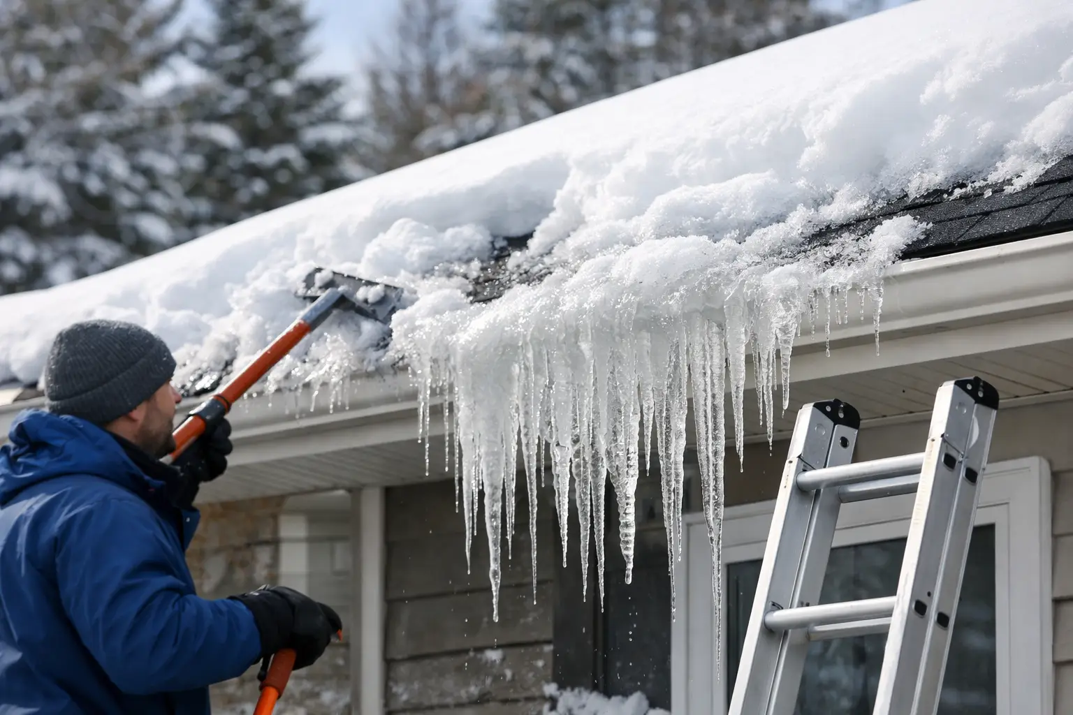 How to Prevent Ice Dam Roof Problems at Home